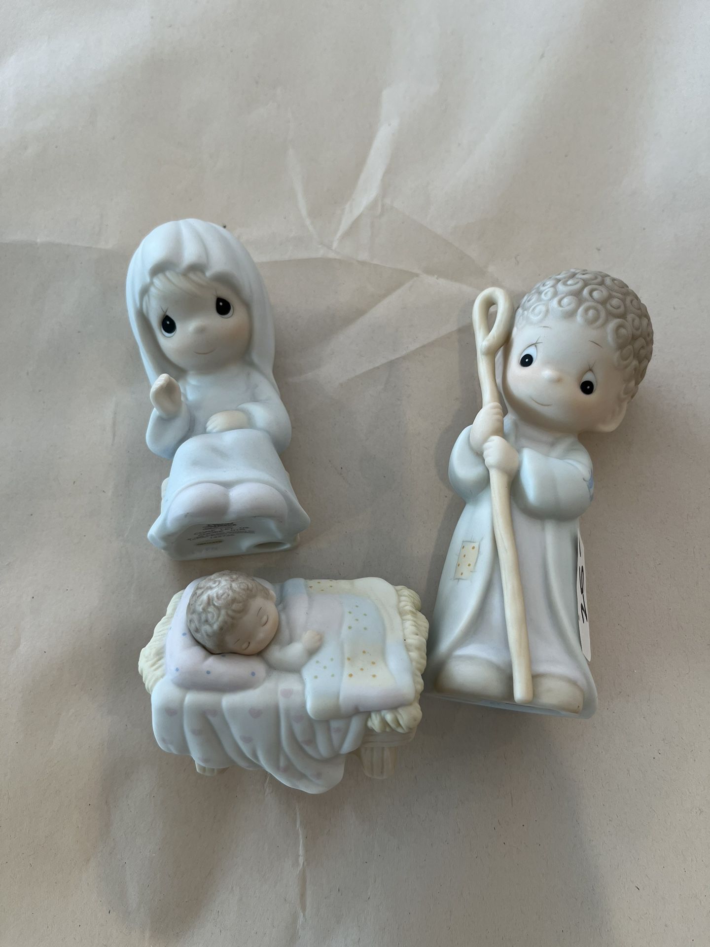 Precious Moments Mary, Joseph And  Baby Jesus
