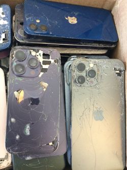 iPhone 13 cracked back glass 14 pro front screen 15 plus battery PlayStation HDMI