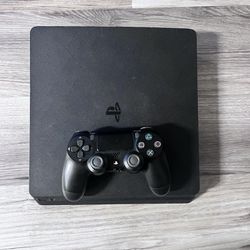 PS4, PS4 Controller, & Cords (GENTLY USED)