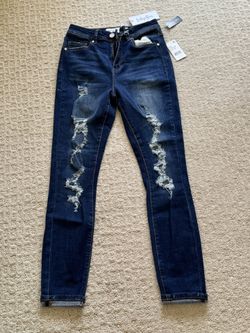 Indigo Rein Ankle High Rise Jeans, size 26/27, BRAND NEW w/ tags
