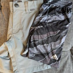 5T Hurley/Adidas Shorts (2 pairs)