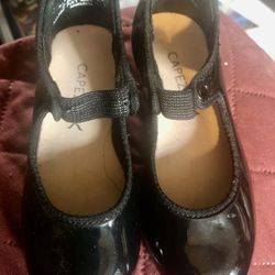 CAPEZIO Tele Tone Tap Shoes. Girls Size 9M