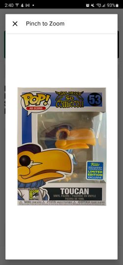 Funko pop San Diego Comicon Exclusive Toucan #53