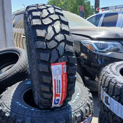 4 New Tires Installed/ 4 Llantas Nuevas Instaladas 235/75/15 Gt Radial Tires