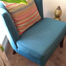 Teal Lounge Chair 