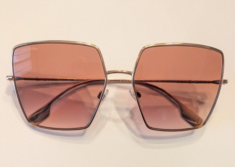 Burberry Daphne BE3133 sunglasses Rose Gold/Pink Gradient