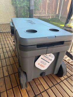 Ninja FrostVault 65qt Wheeled Cooler with Cold Dry Zone Storage
