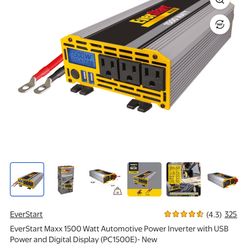 Ever Start Power Converter 1500Watt 