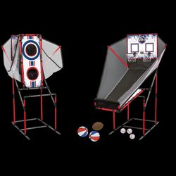 EastPoint Sports 3-in-1 Sports Center Arcade Game, Basketball, Baseball and Football