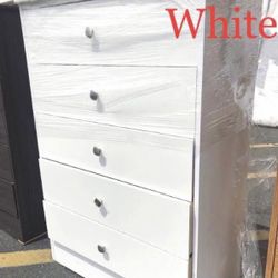 Dresser 5 Drawers Compress Wood 