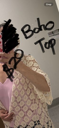 Boho Top Size Small To Medium
