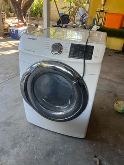Samsung Front-Load Dryer White