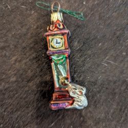 Christopher Radko Hickory Dickory Dock Ornament 