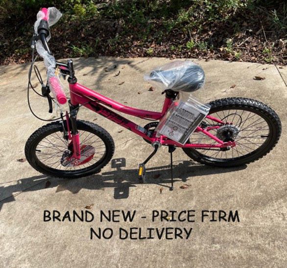 New, Price Firm, BCA 20-Inch Crossfire 6-Speed Girl's Mountain Bike, Pink & Black