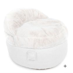 Nest Corduroy Lounge Chair And Queen Bed