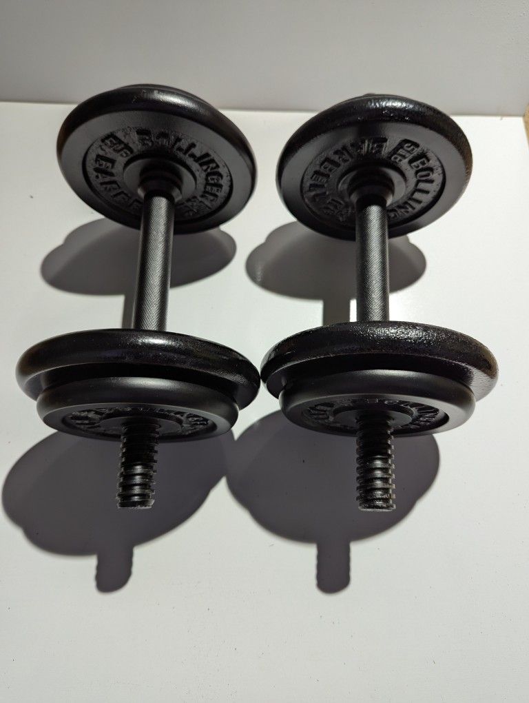 Vintage Bollinger Dumbbell Set