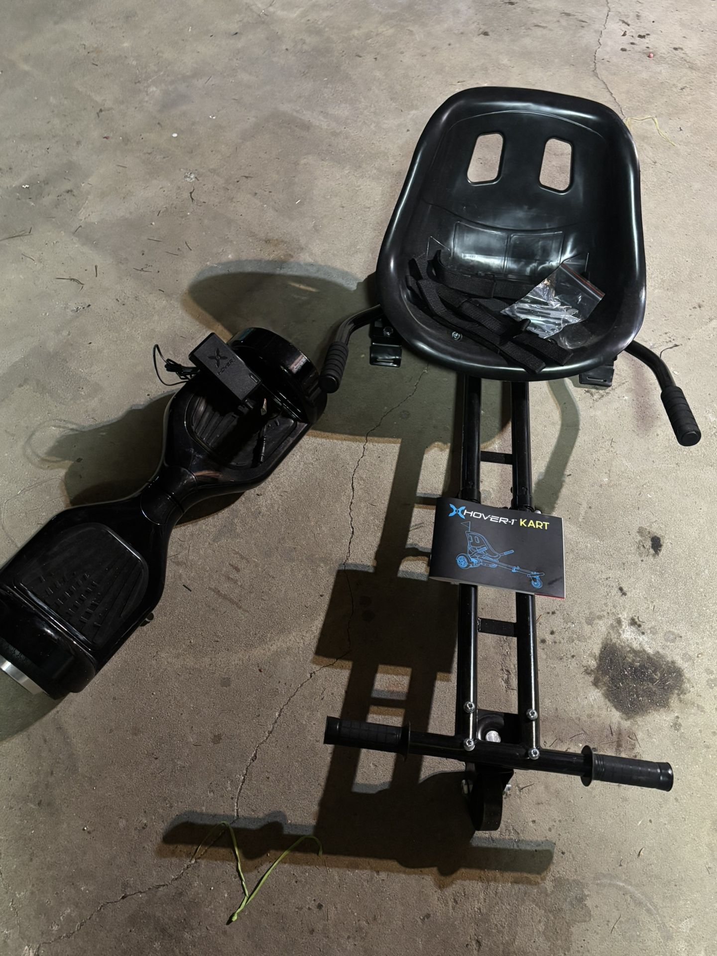 Never Used Hover Board And Seat