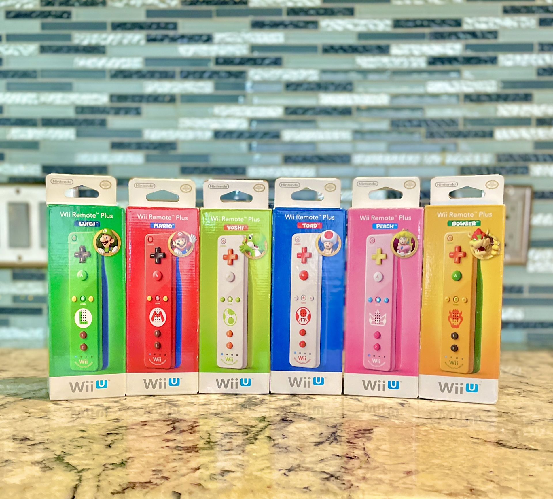 Nintendo Wii Wii U Controllers Collectors Items New Sealed