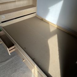 Twin Bed with 3 Drawers 