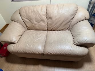 Loveseat with matching chair