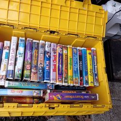 Disney VCR Tapes 