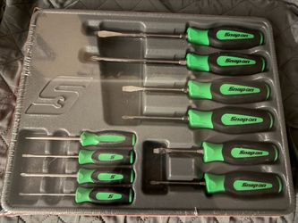 Snap on 10 piece soft grip screwdriver set