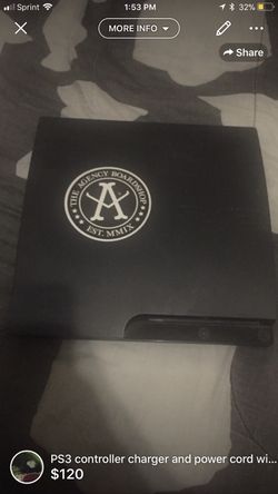 New PS3 with controller and cords and games for 80$ for everything