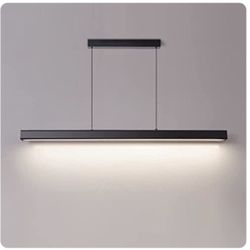 LED Chandelier Nordic Restaurant Living Room Bedroom Long Chandelier Office Bar Study Lnterior Decorate Lighting Lamps Bar Kitchen Island Hanging Ligh