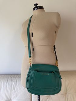 Marc Jacobs Empire City Mini Messenger Leather Crossbody Bag