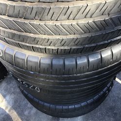 275/55/20 Goodyear Used Set