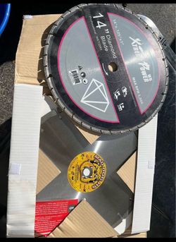 Concrete saw blades