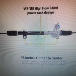 Mustang II Rack Pinion  New