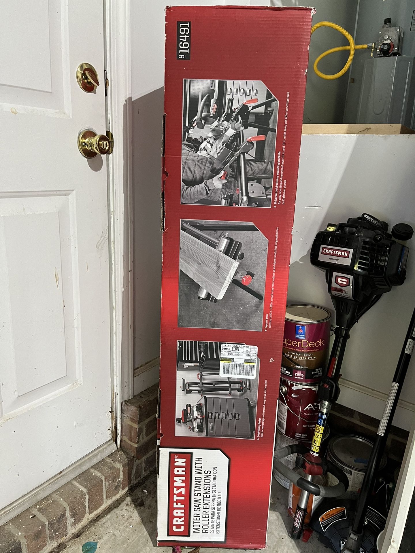 Craftsman Miter Saw Stand with Roller Ext.