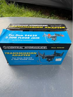 Transmission adapter for 3 ton floor jack
