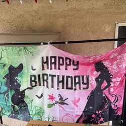 WICKED- Happy Birthday Banner