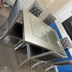 Dining Table With 6 Chairs 