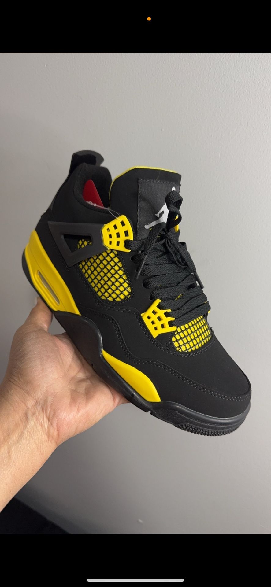 Black And Yellow Shoe