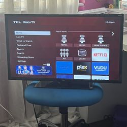 32” TCL Roku TV