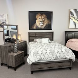 Queen bed set
