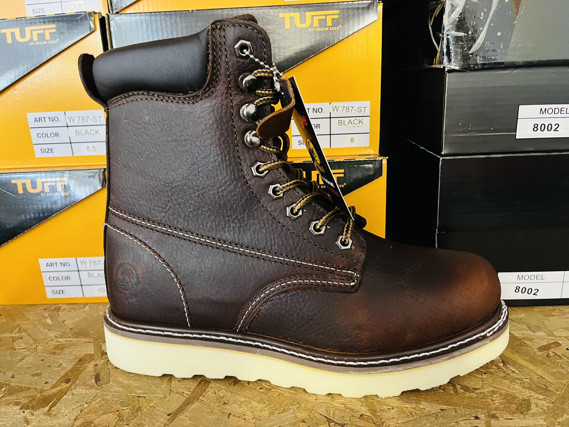 Beautiful Man Work Boots $50