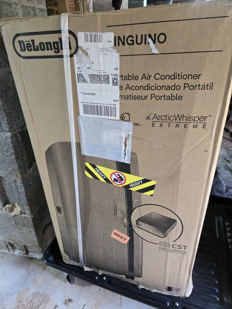 Delonghi Arctic Whisper Air Conditioner -brand New