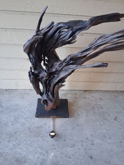 Driftwood art decor