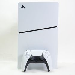 Sony PlayStation 5 Slim Disc PS5 825GB White Console Gaming System CFI-2015