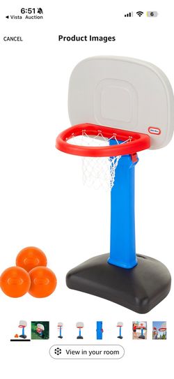 Little Tikes Kids Basketball Hoop