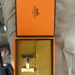 Hermes alligator wallet