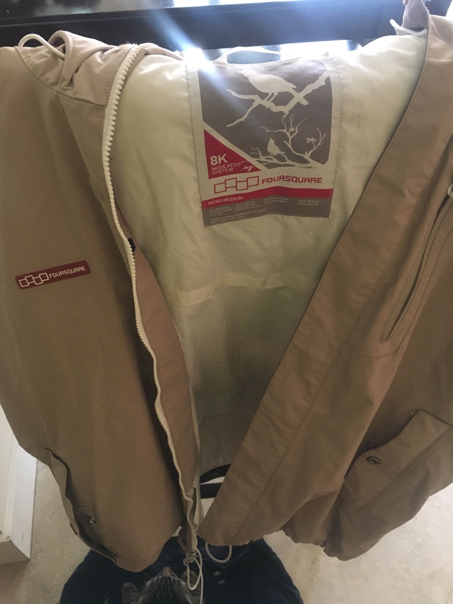 Foursquare snowboard jacket and pants