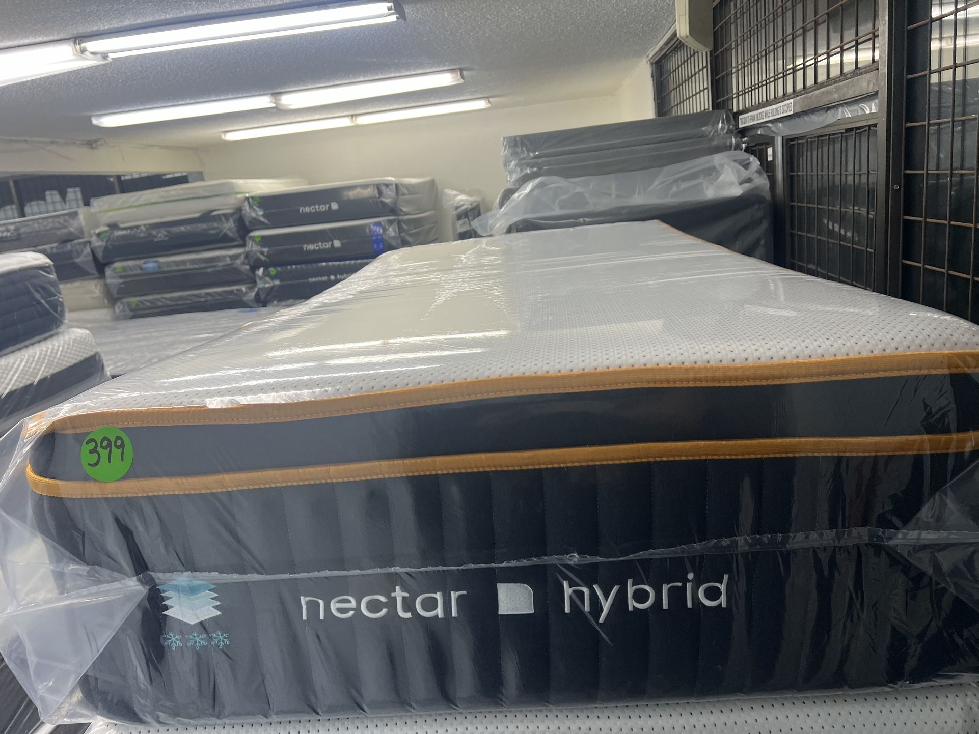 TWIN XL NECTAR HYBRID PREMIER MATTRESS & BOX SPRING BED SET