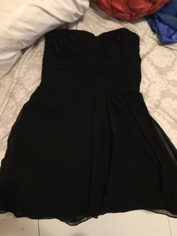 Black formal dress