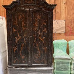 Dark brown Vintage style  Dresser - Bureau