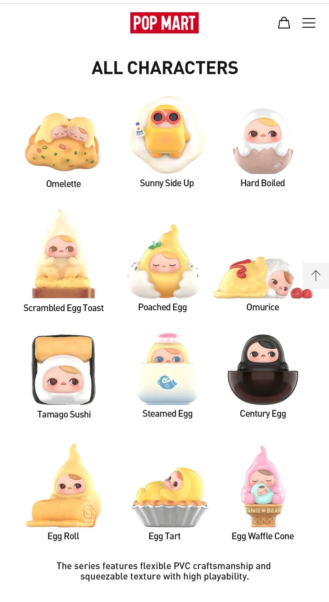 PUCKY Egg Beanie Series Figures